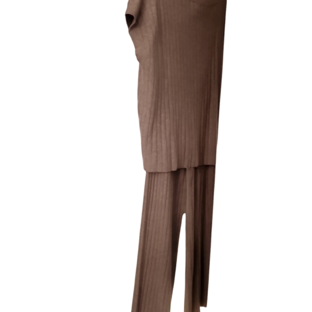 Sincerely Jules Gray Pantsuit Sz L - Picture 2 of 2